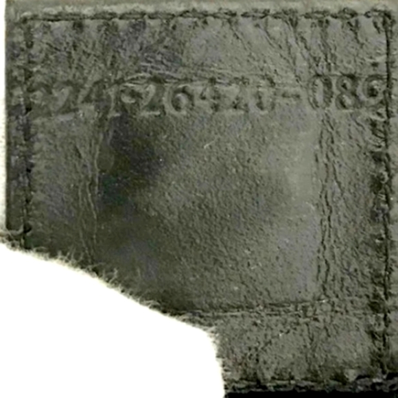 FENDI BLACK NYLON LEATHER 2 WAY TRAVEL HAND BAG/1A4261 - Picture 11 of 14